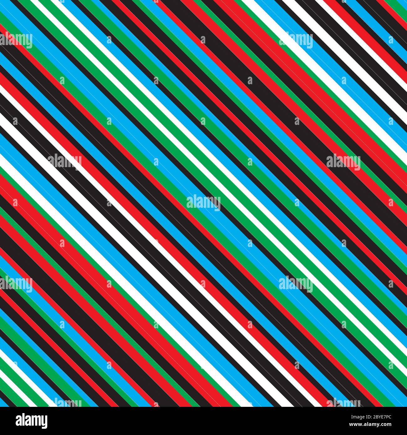 Seamless pattern with oblique colored lines Stock Vector