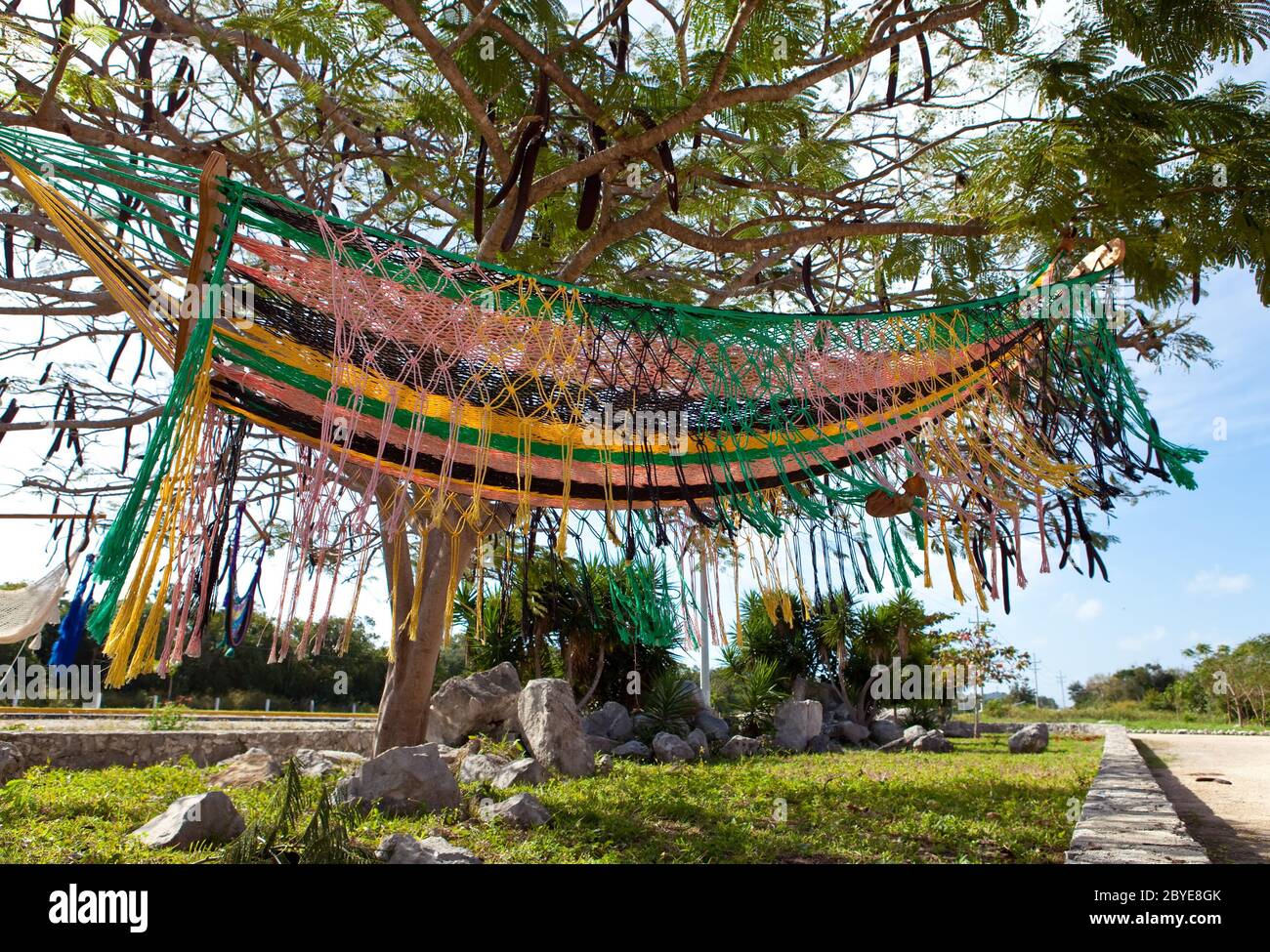 Mexico. A traditional hammock Stock Photo