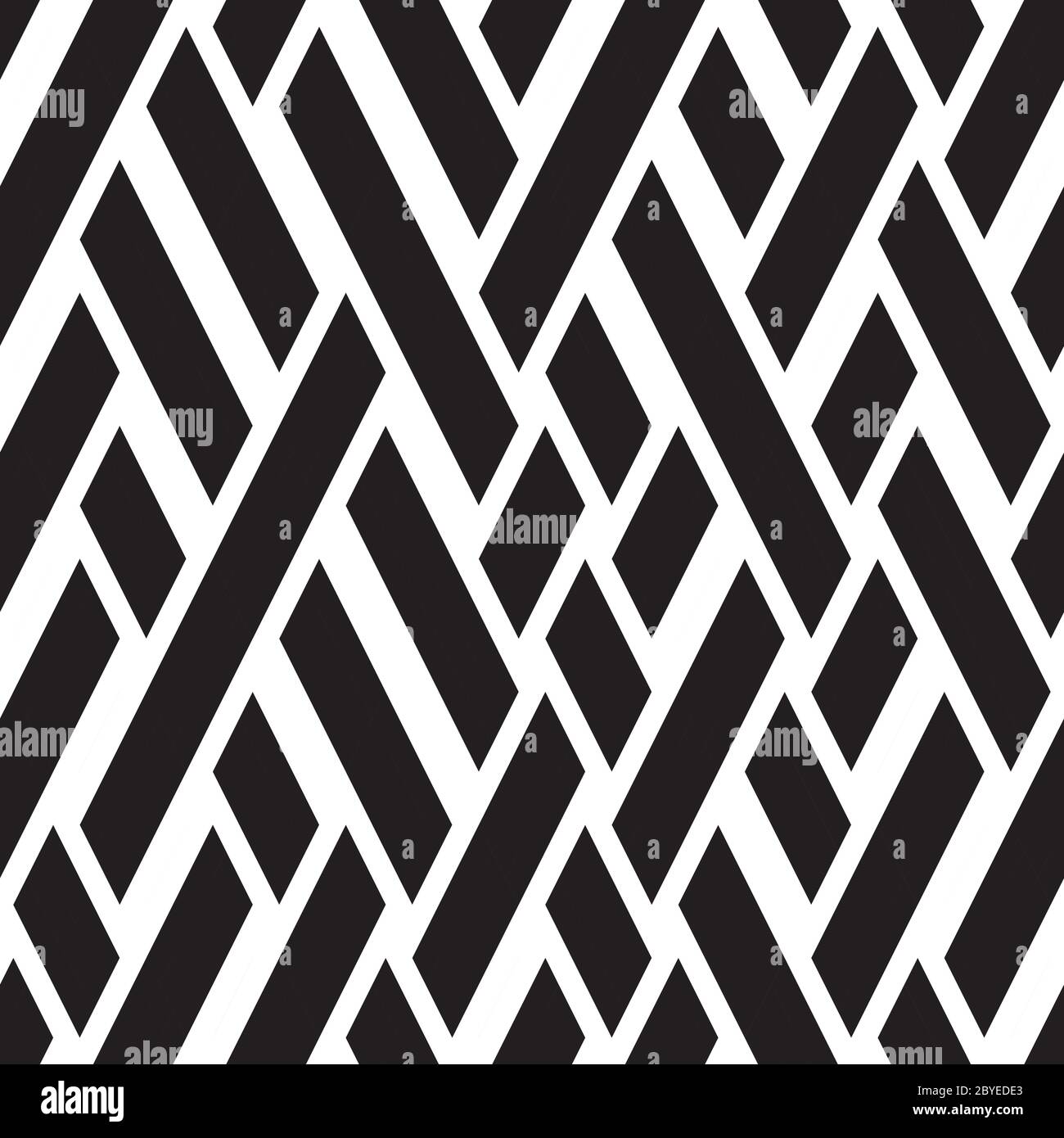 Seamless pattern with oblique black bands Stock Vector
