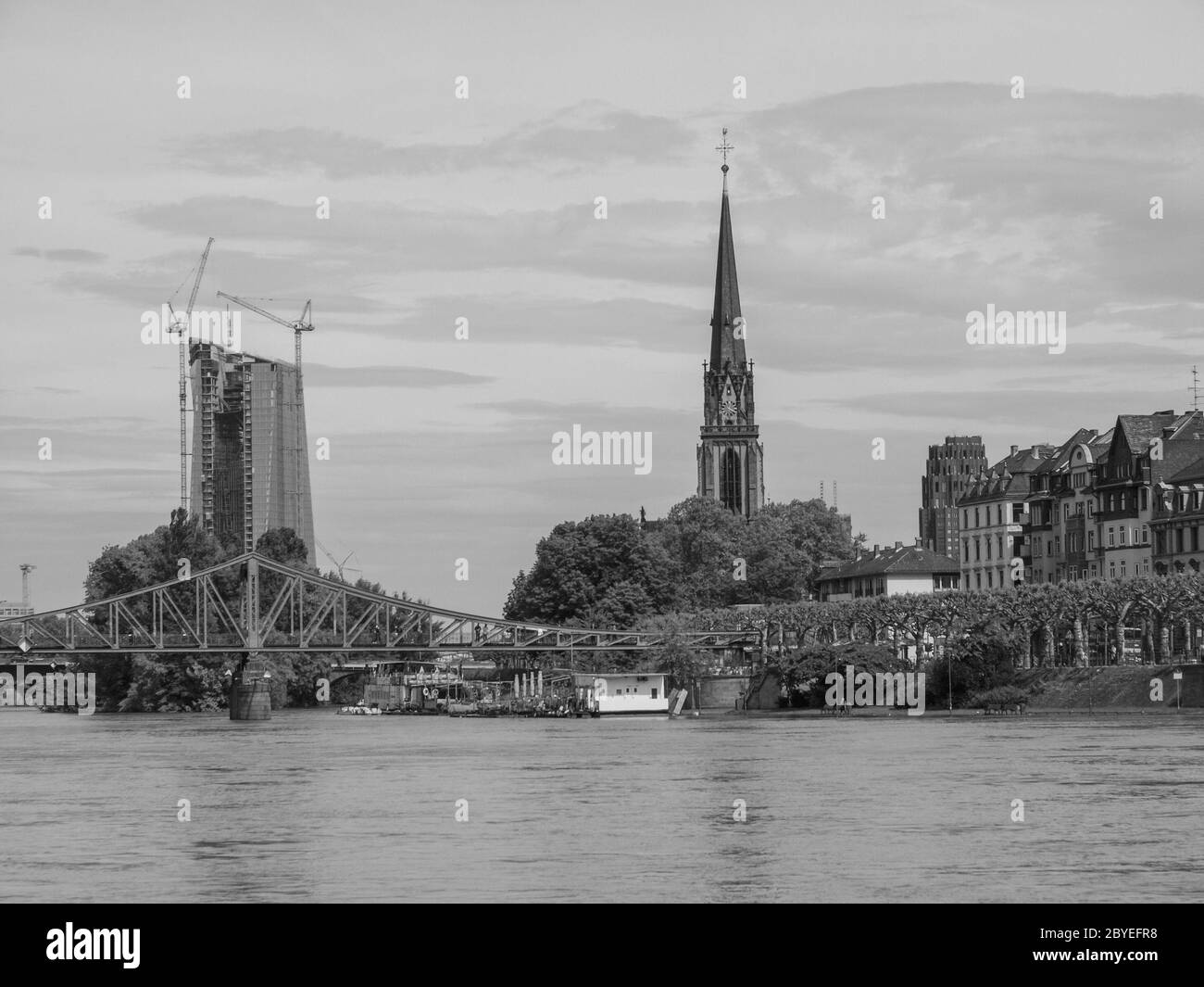 Modern town centre germany Black and White Stock Photos & Images - Alamy