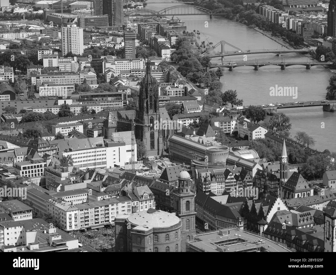 German river main Black and White Stock Photos & Images - Alamy