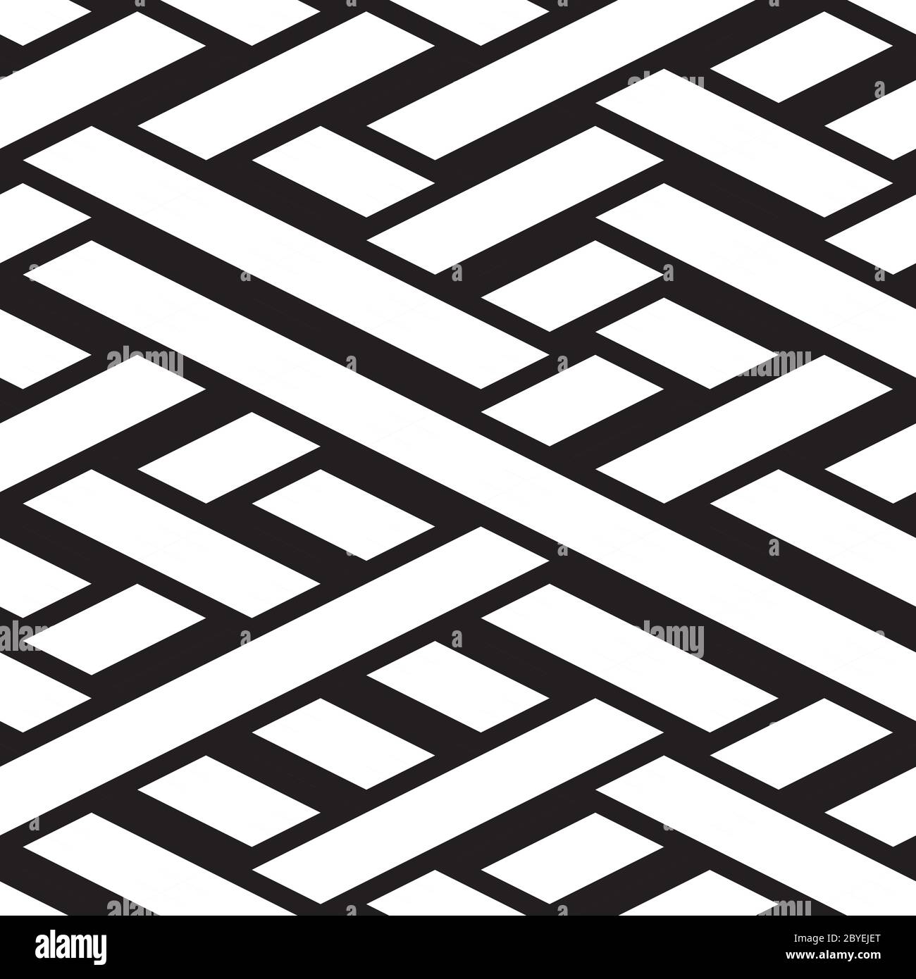 Seamless pattern with oblique white bands Stock Vector