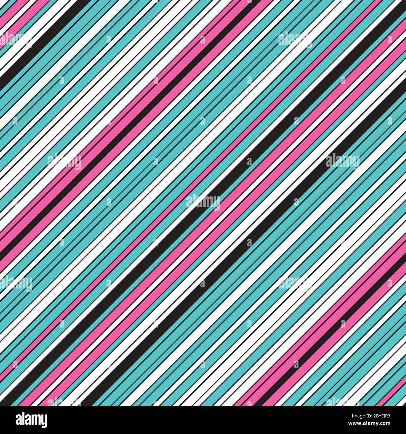 Seamless pattern with oblique colored lines Stock Vector