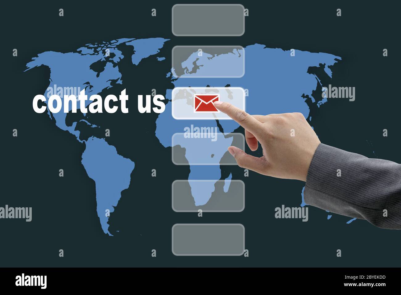 contact us Stock Photo