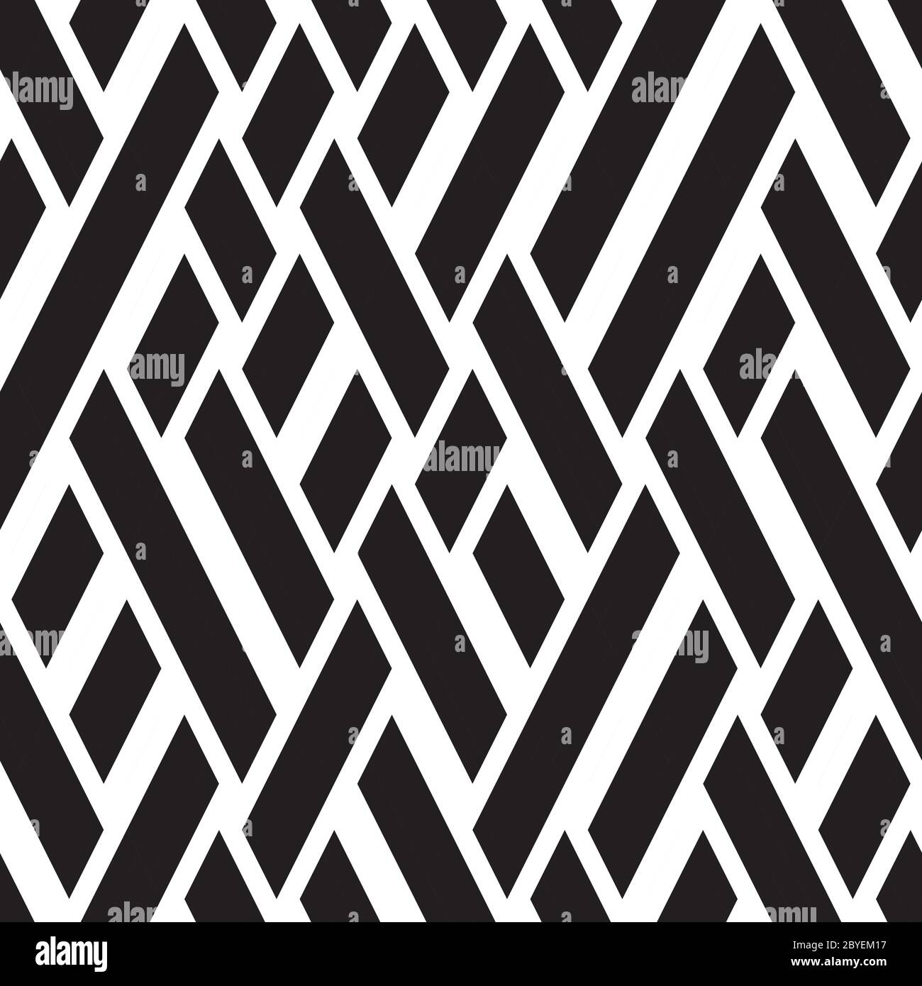 Seamless pattern with oblique black bands Stock Vector