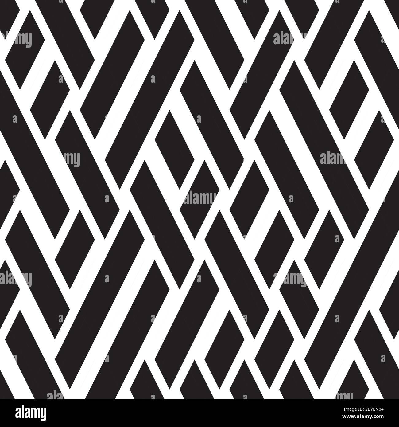 Seamless pattern with oblique black bands Stock Vector