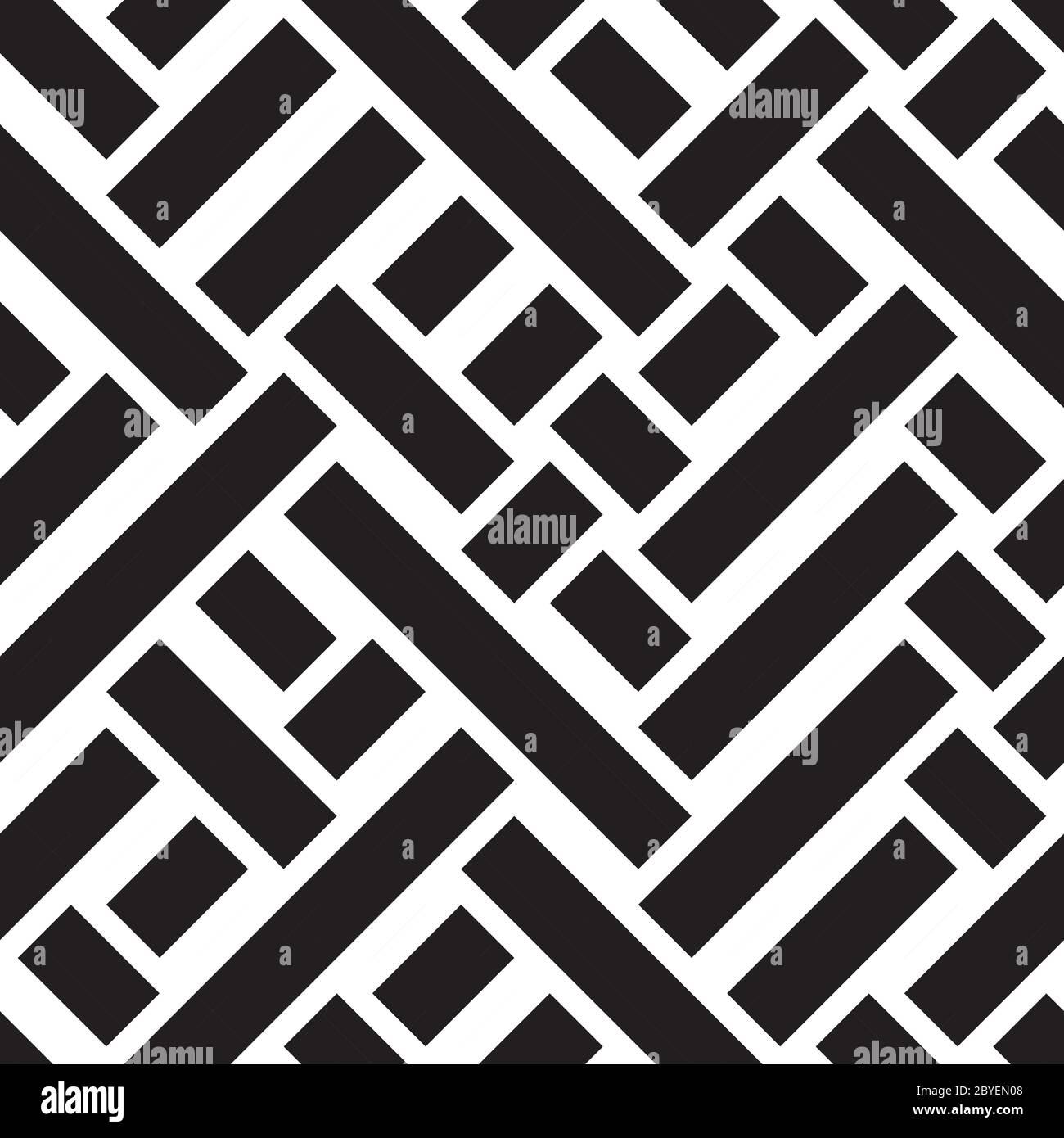 Seamless pattern with oblique black bands Stock Vector