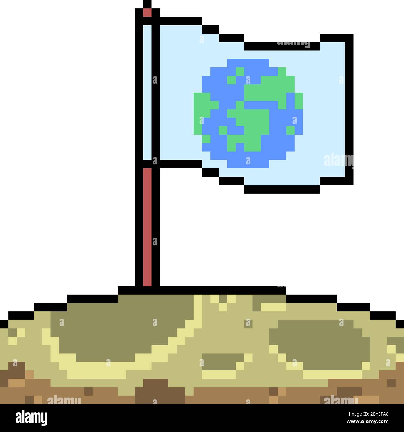 Пиксельная земля