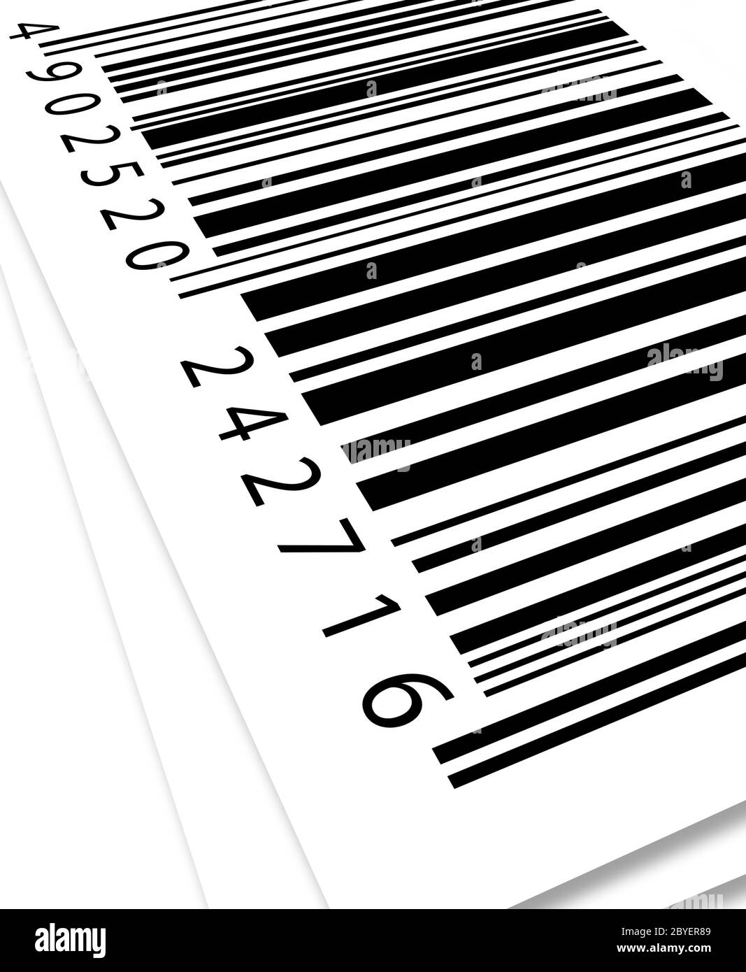 Bar code label Stock Photo Alamy