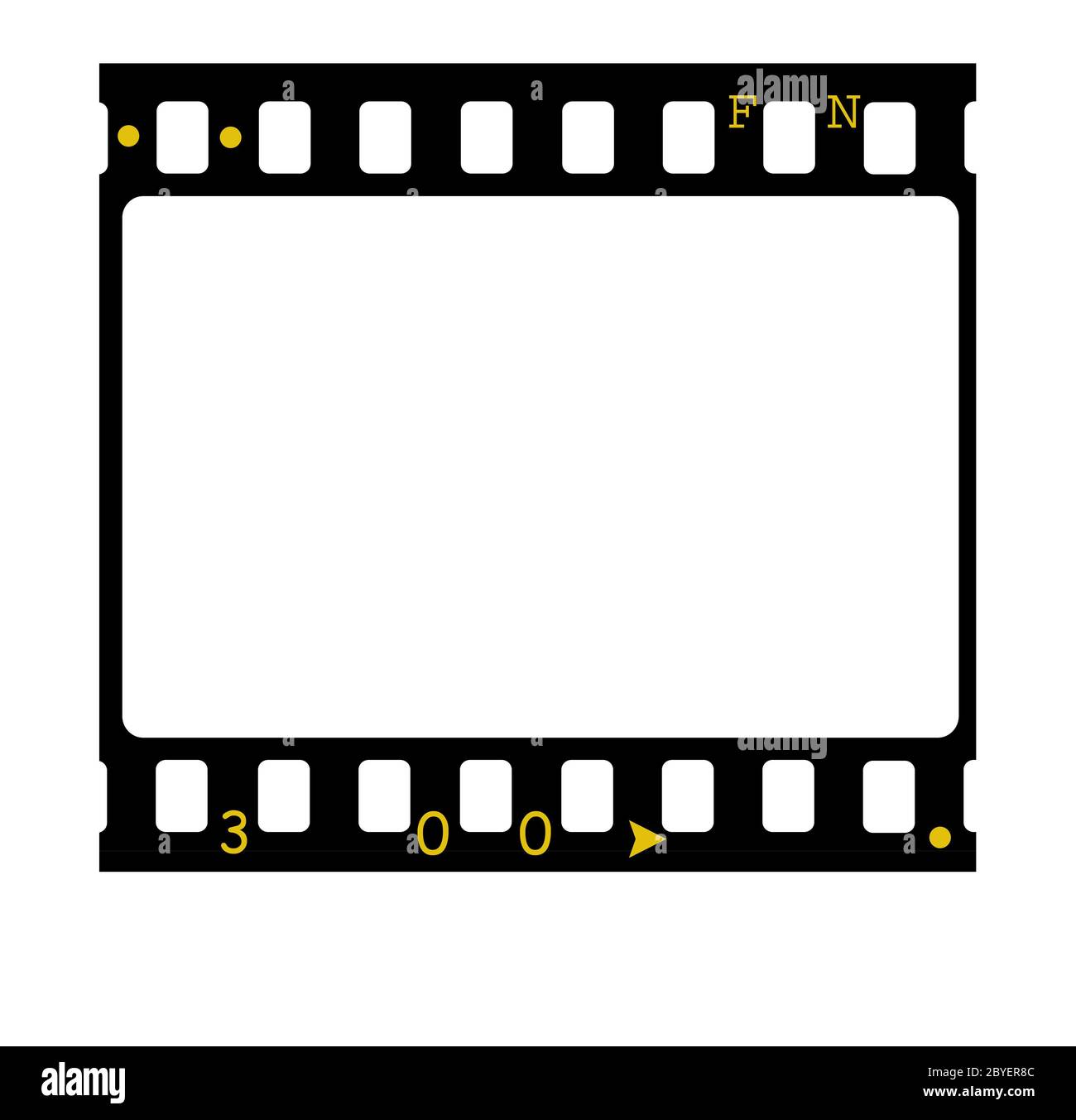 35mm Film frames Stock Photo Alamy