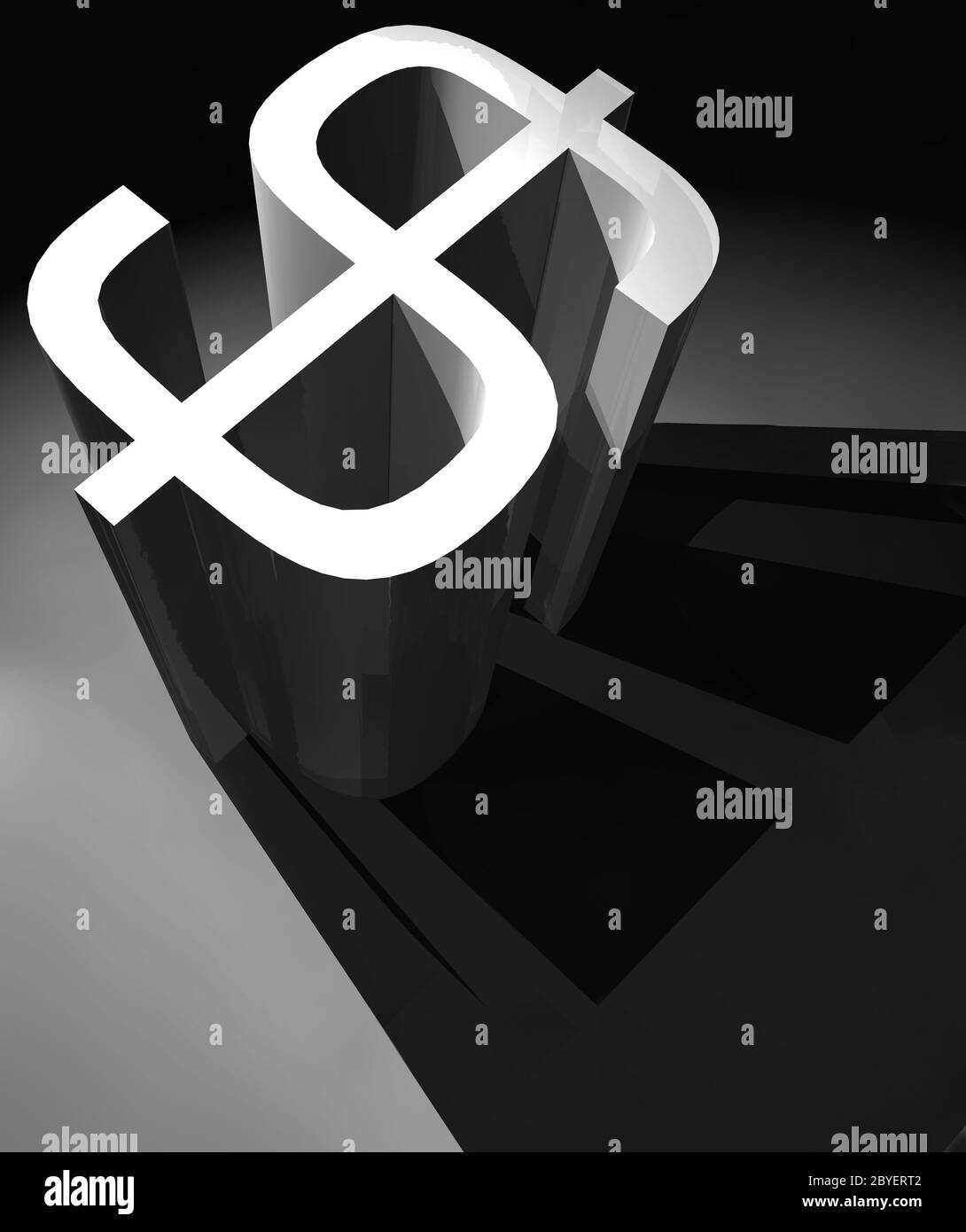 Money power icon dollar Black and White Stock Photos & Images - Alamy