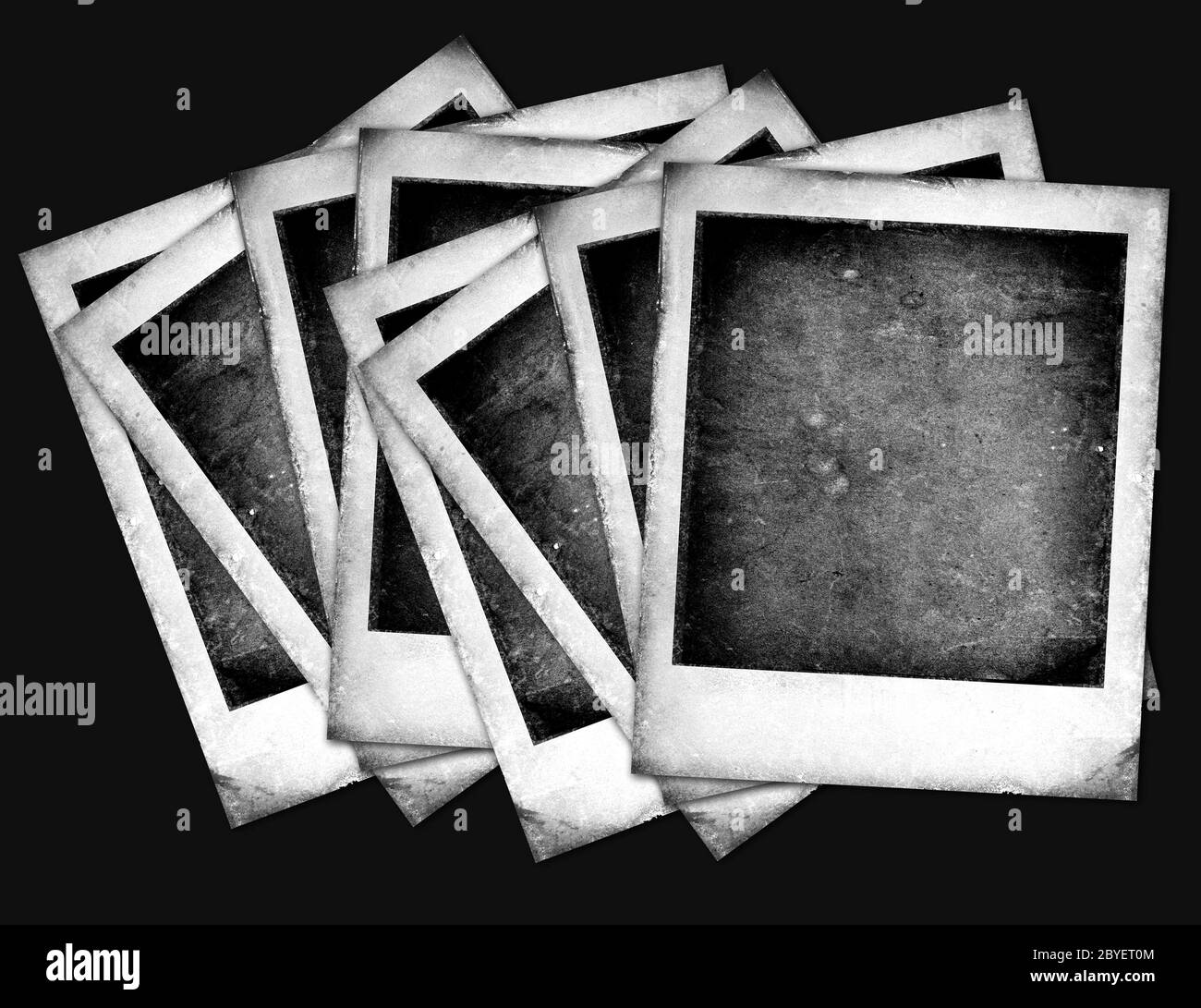 Polaroid pictures Black and White Stock Photos & Images Alamy