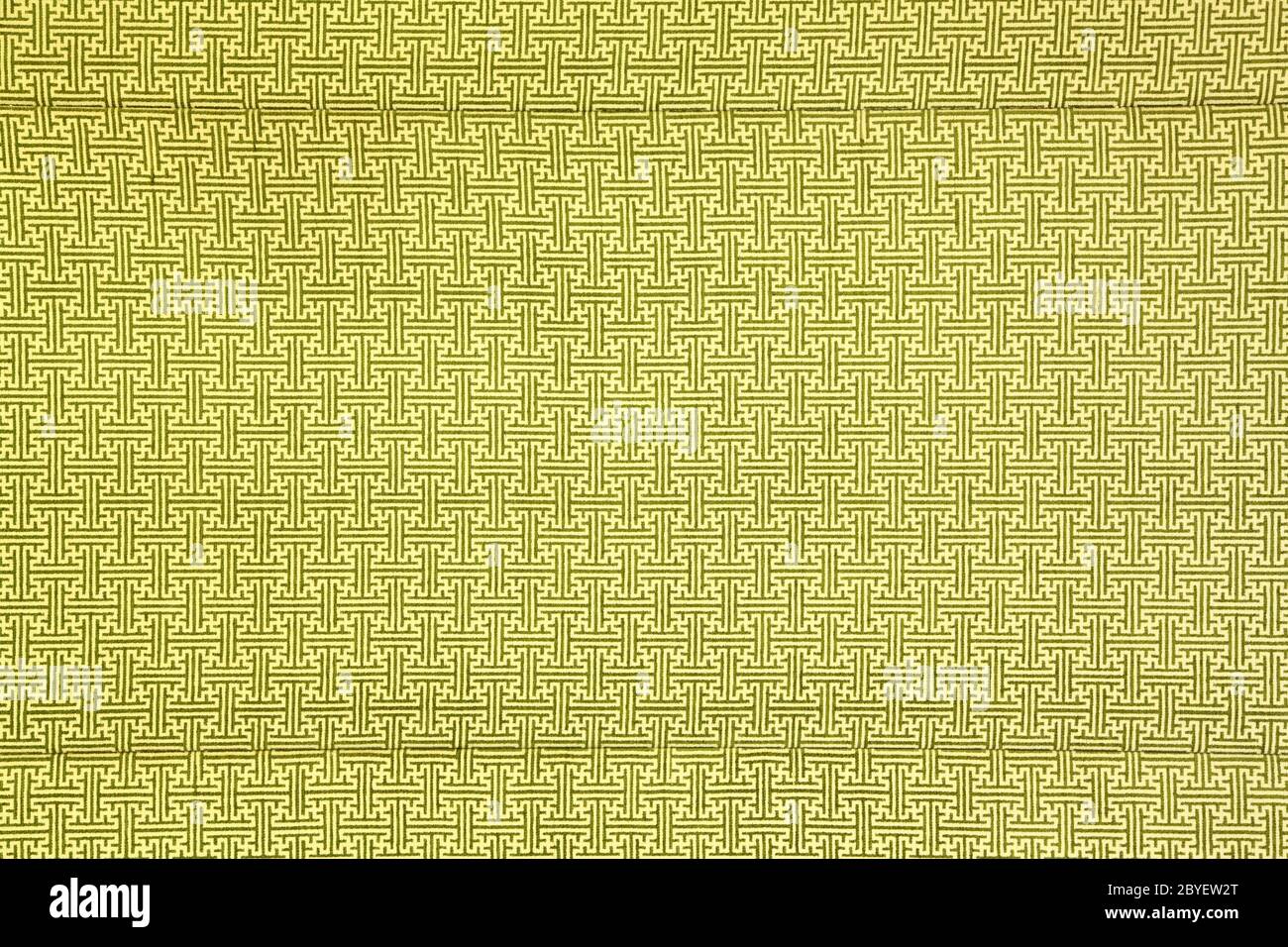 pattern of yellow maze clothing wall paper Stock Photo Alamy