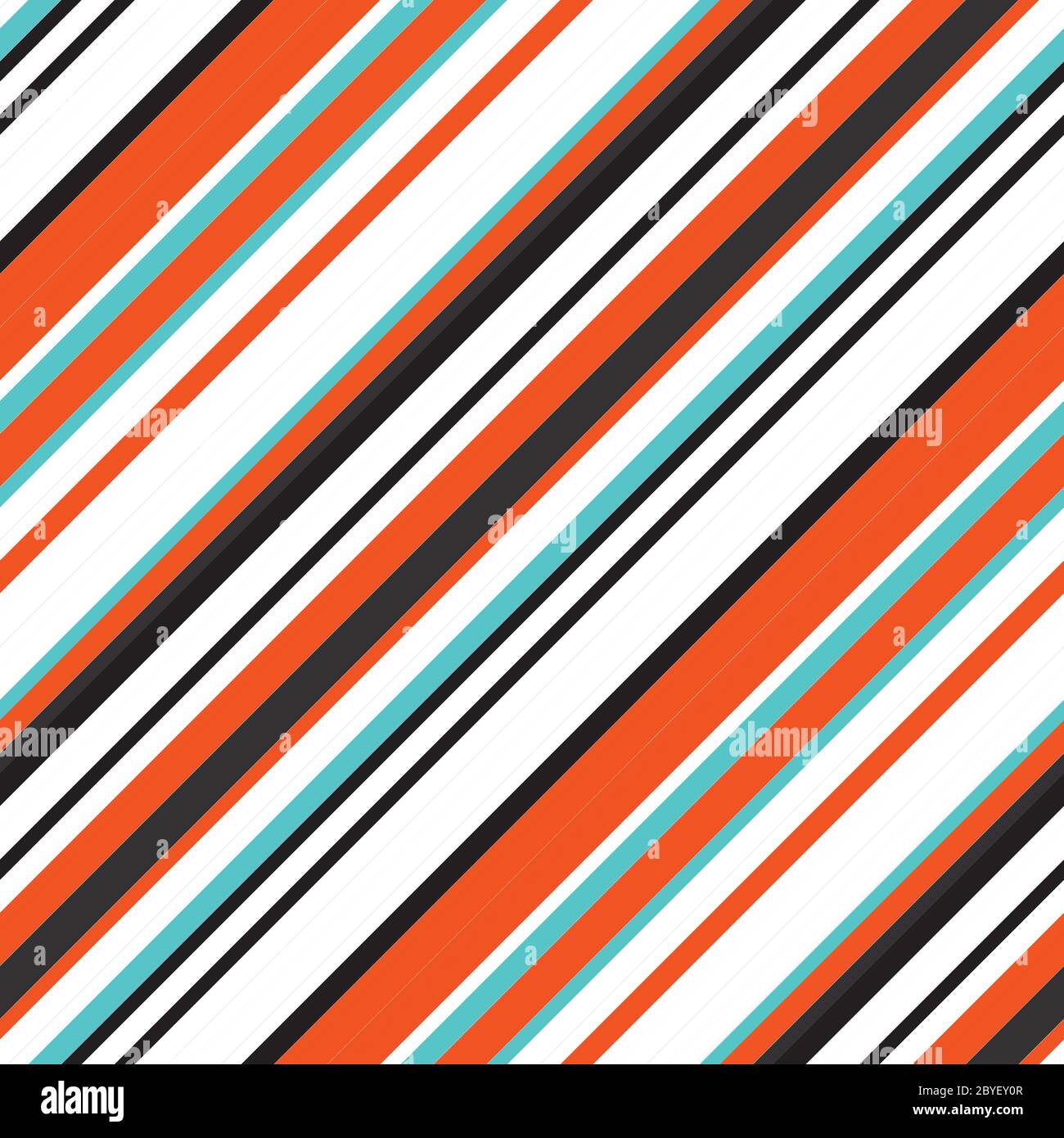 Seamless pattern with oblique colored lines Stock Vector