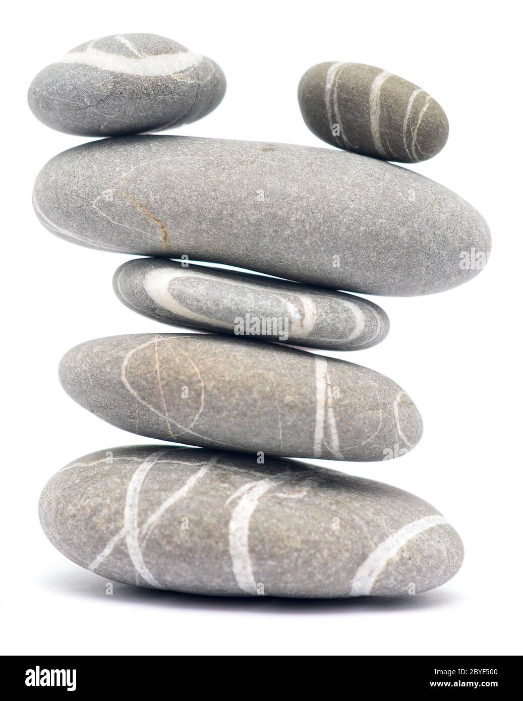 pebble tower Stock Photo