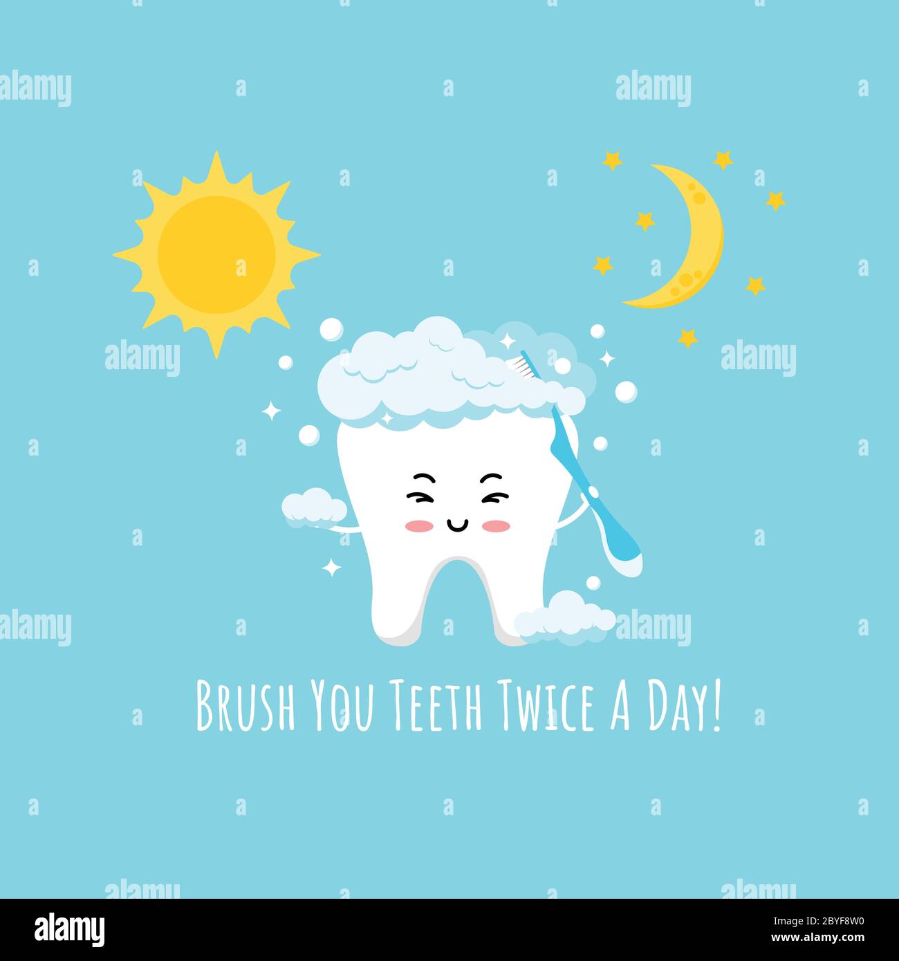Cute Tooth Emoji Brushing With Toothbrush Twice A Day Morning And Evening Stock Vector Image Art Alamy Cute Tooth Emoji Brushing With Toothbrush Twice A Day Morning And Evening Stock Vector Image Art Alamy