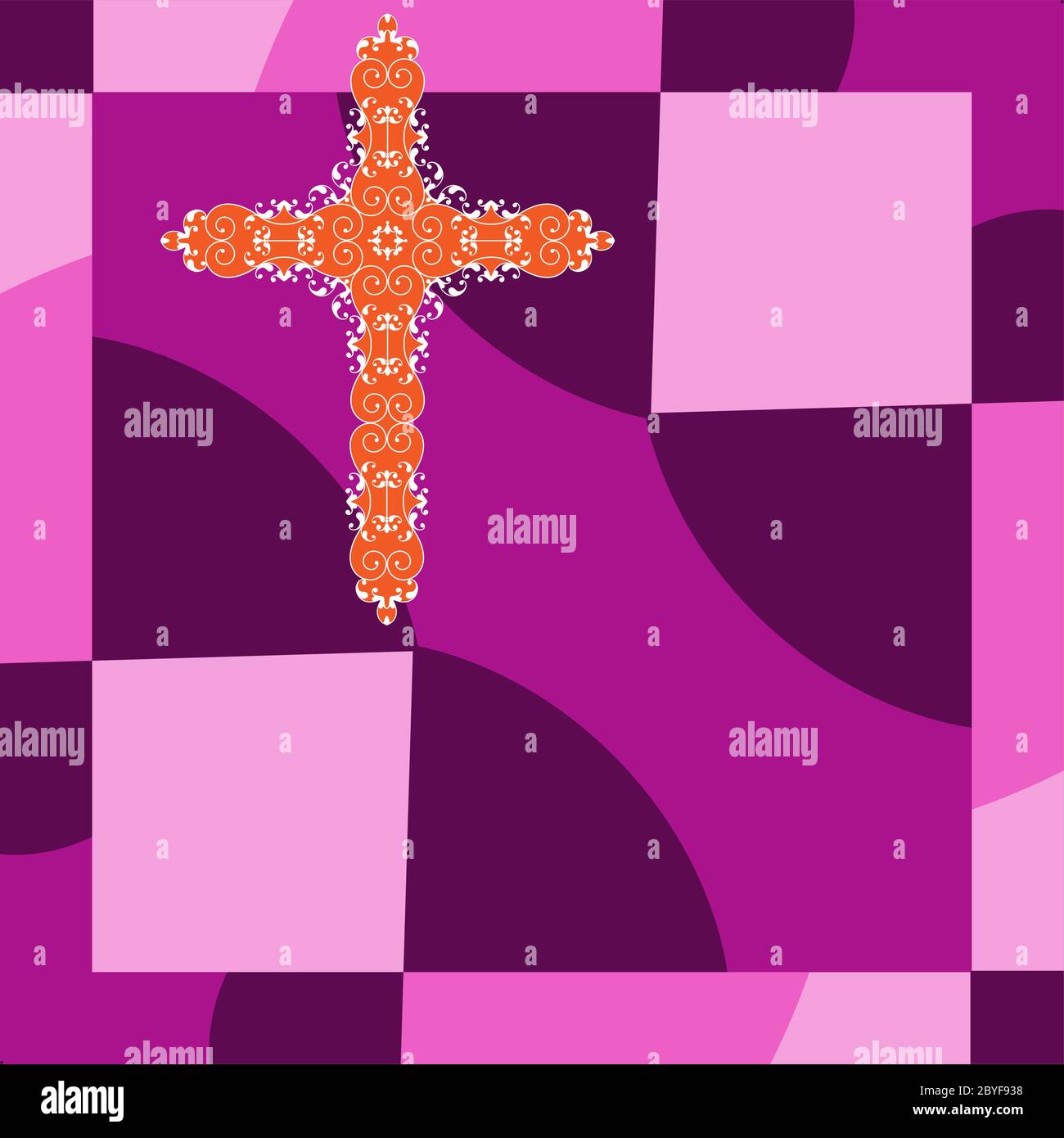 Christian Cross Design Vector Art Stock Vector Image & Art - Alamy