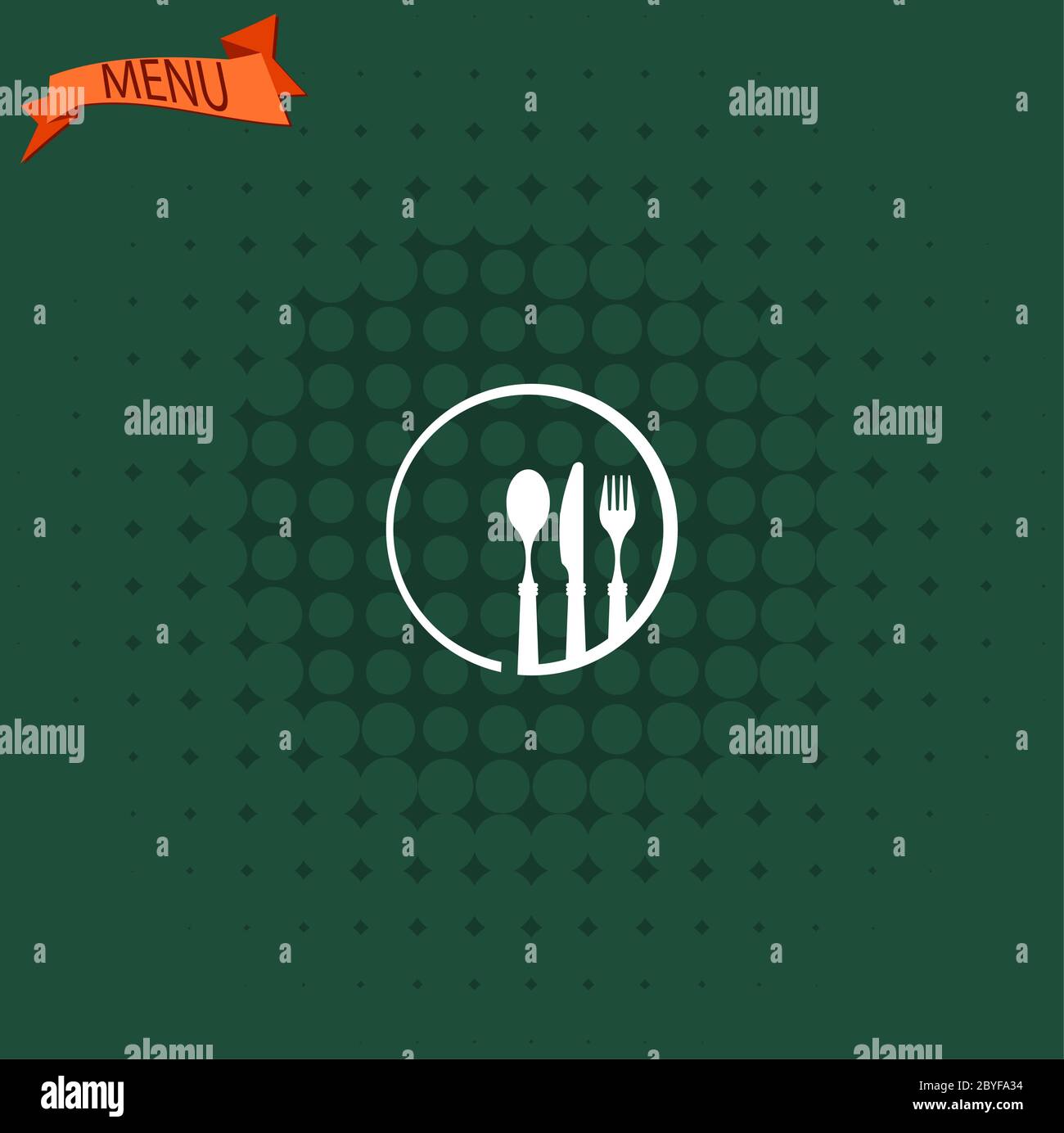 Menu Card Design Template Vector Illustration Stock Vector Image & Art ...