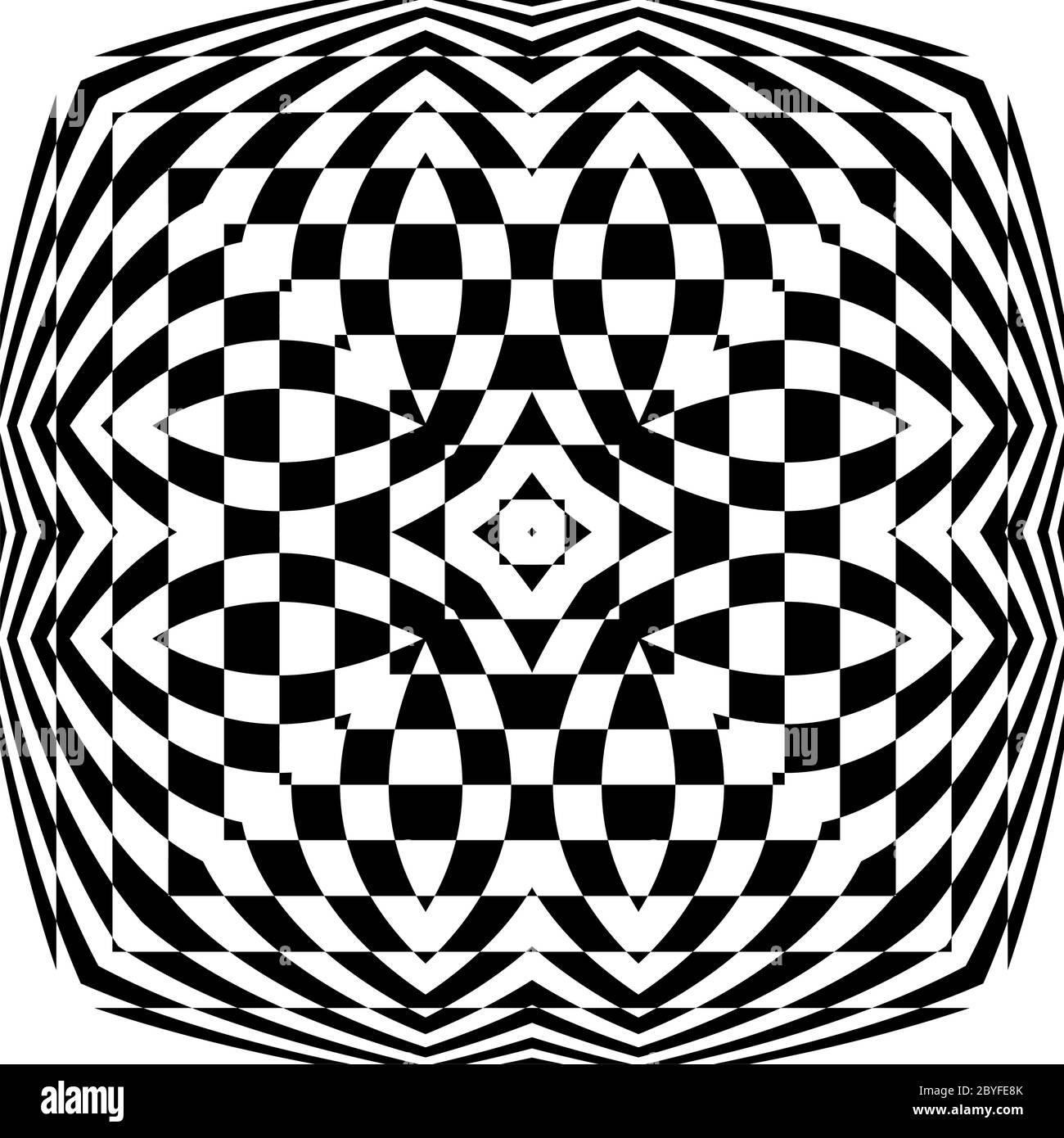Checkered Background Design Vector Illustration Stock Vector Image ...