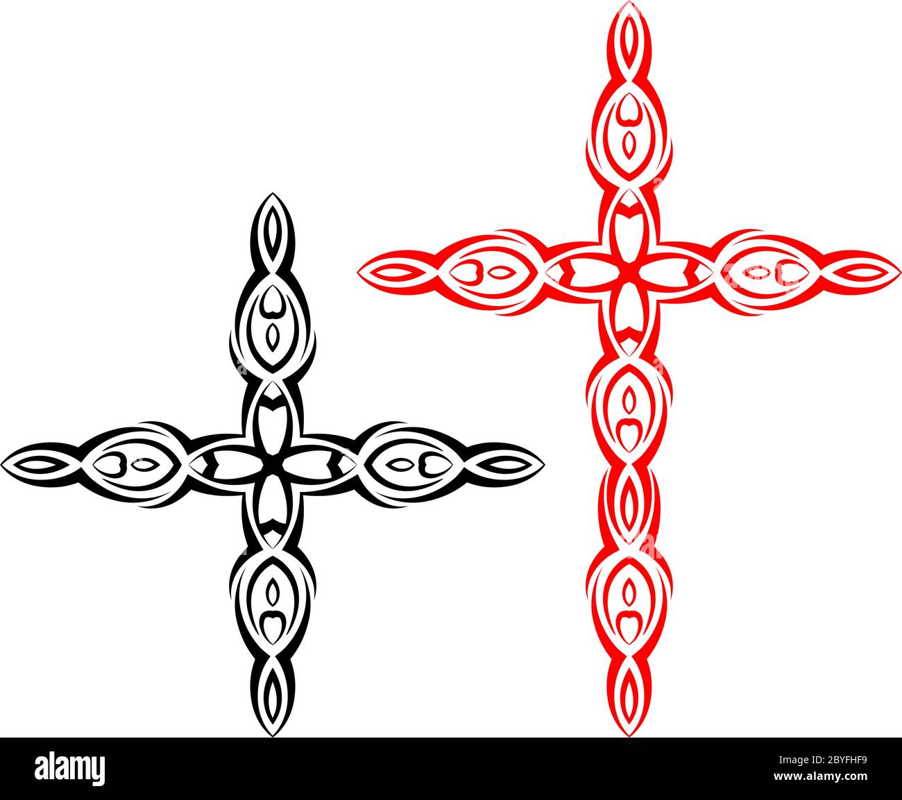 Christian Cross Design Vector Art Stock Vector Image & Art - Alamy