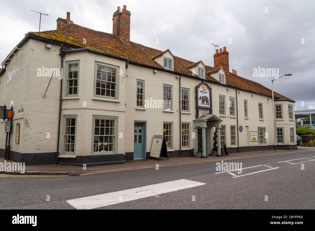 The Bear Hotel, Hungerford in Hungerford, Berkshire, England, UK Stock