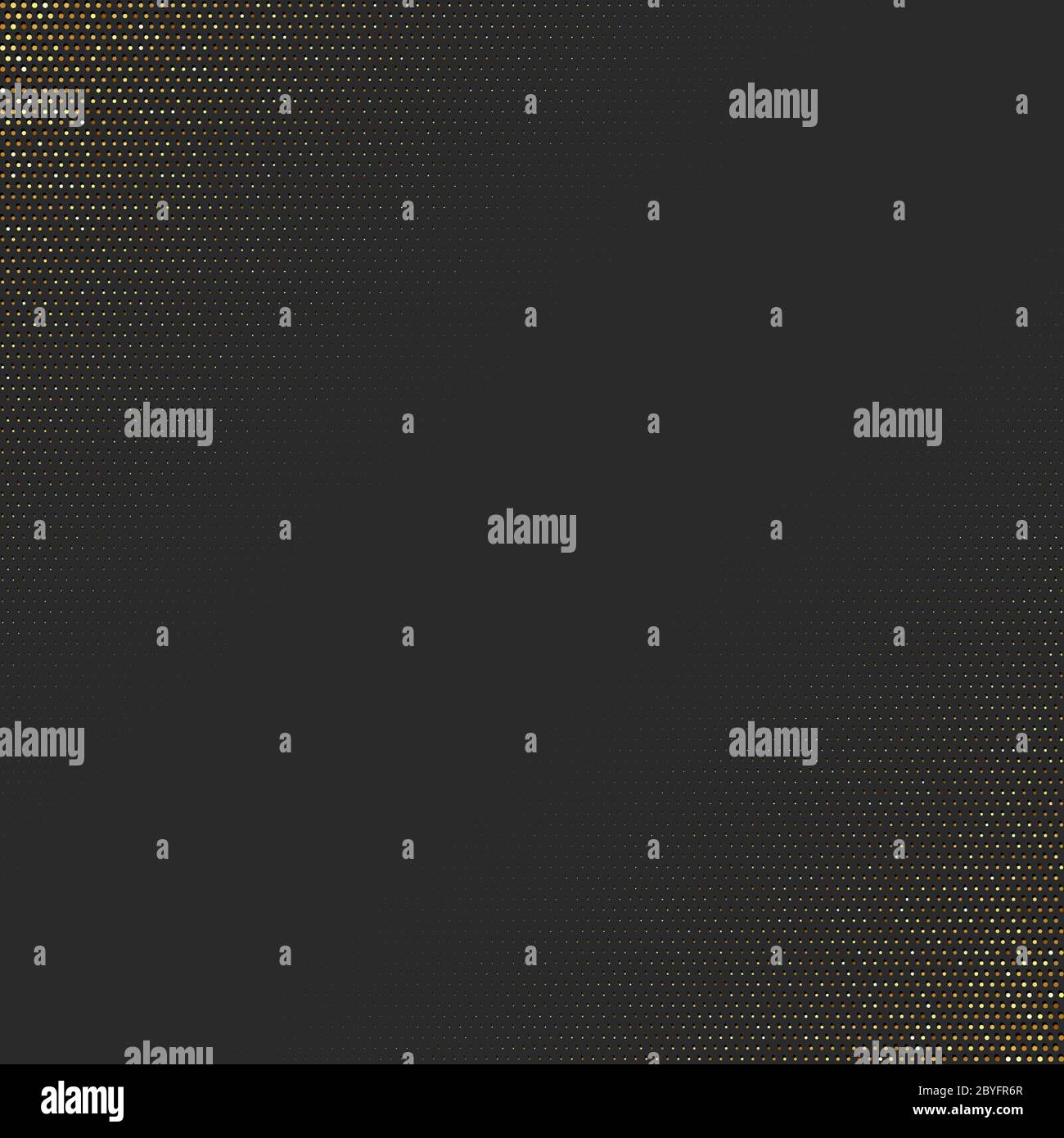 Abstract golden background with halftone effect. Stock Vector