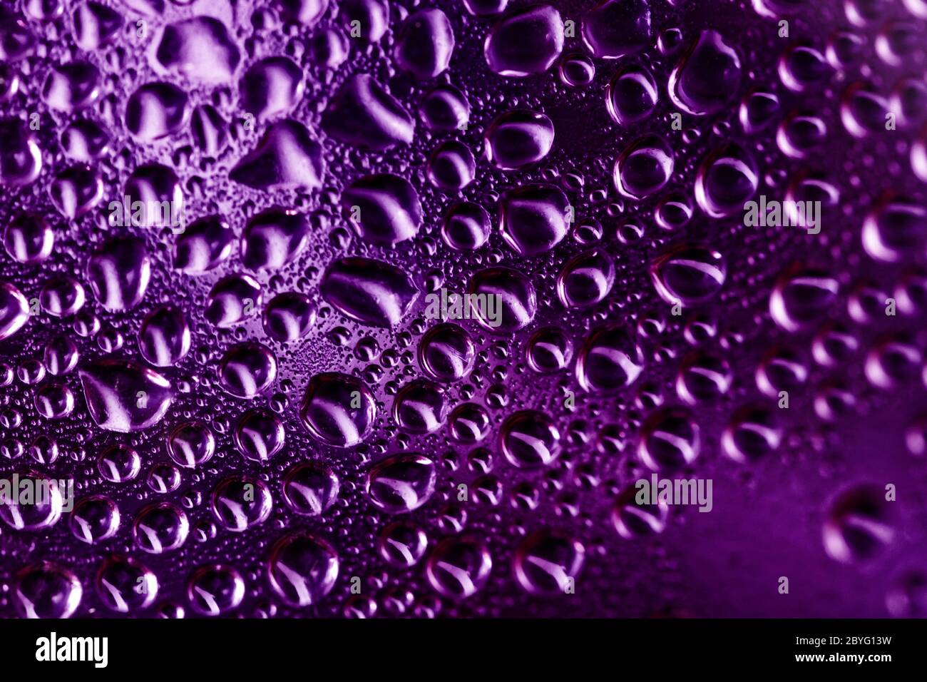 Bubble water purple reflection hi-res stock photography and images - Alamy