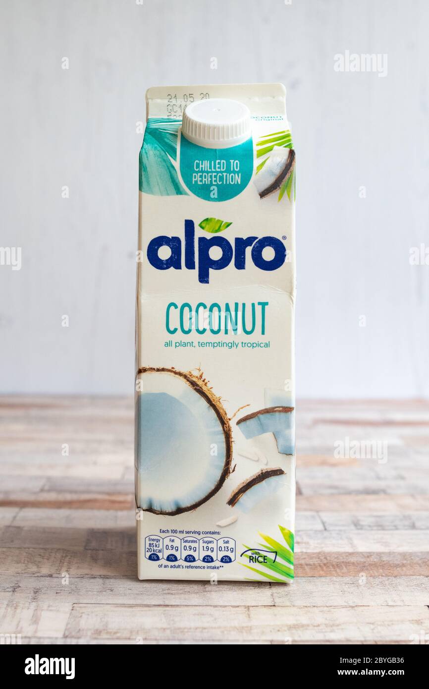Alpro coconut original hi-res stock photography and images - Alamy