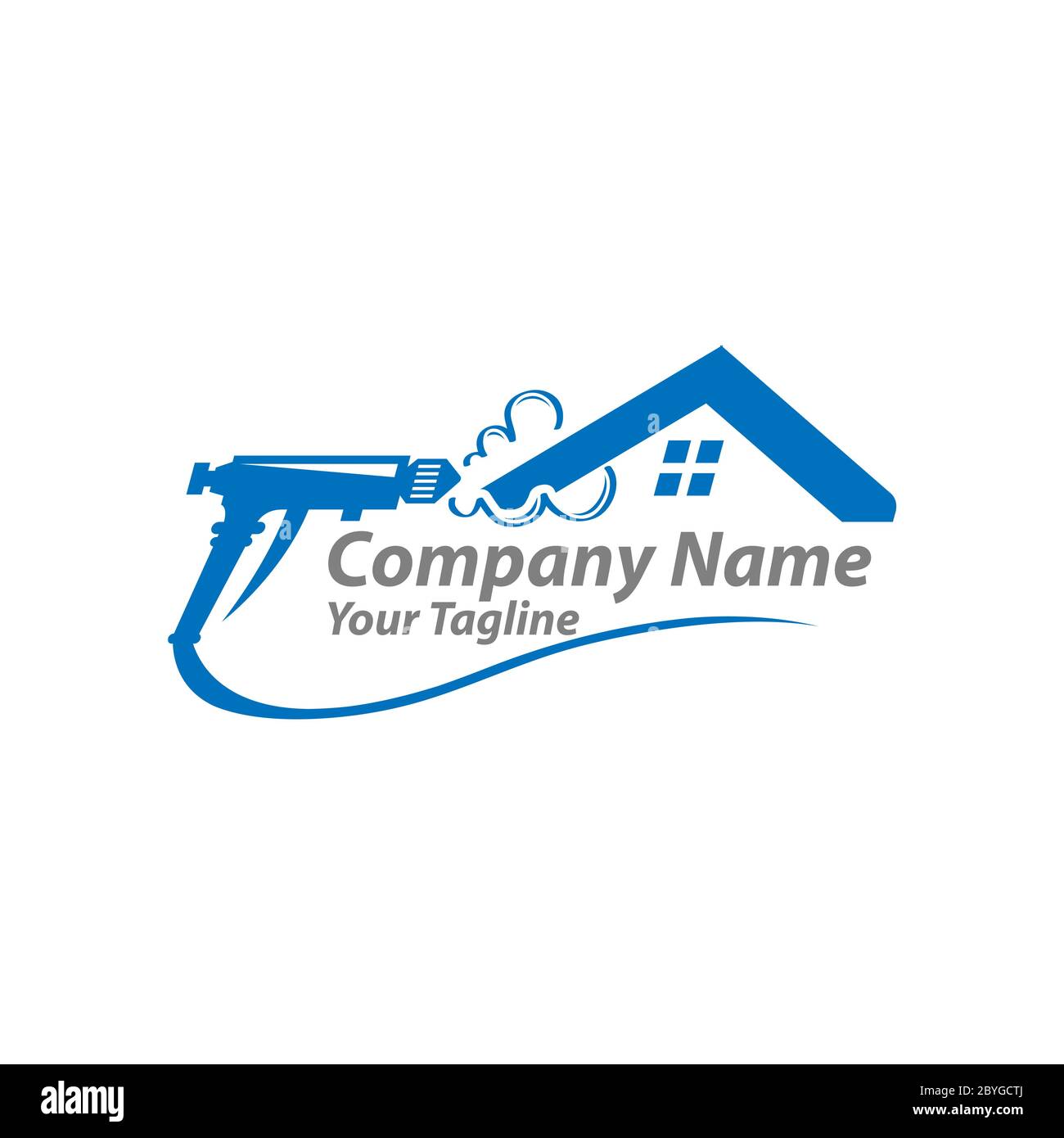 Foam Gun Insulation Logo Design Template Isolated Vector Stock Vector Image & Art Alamy