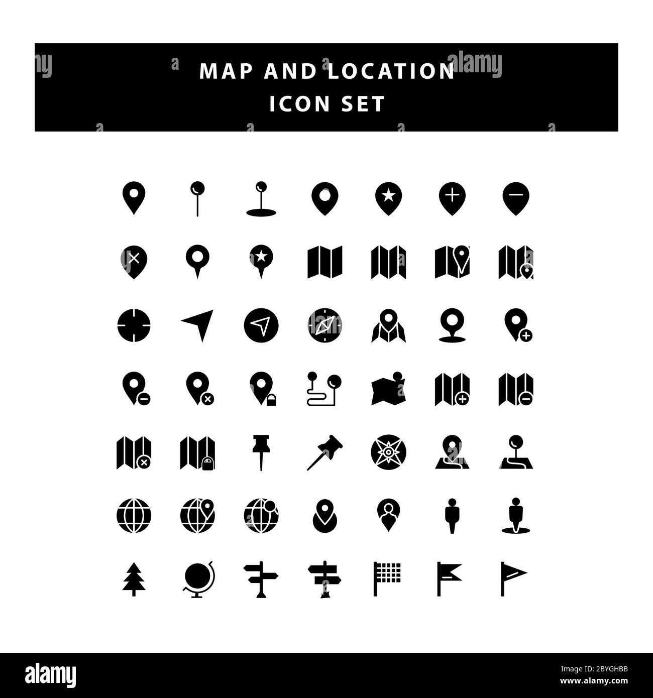 map-pointer-house-icon-hi-res-stock-photography-and-images-alamy