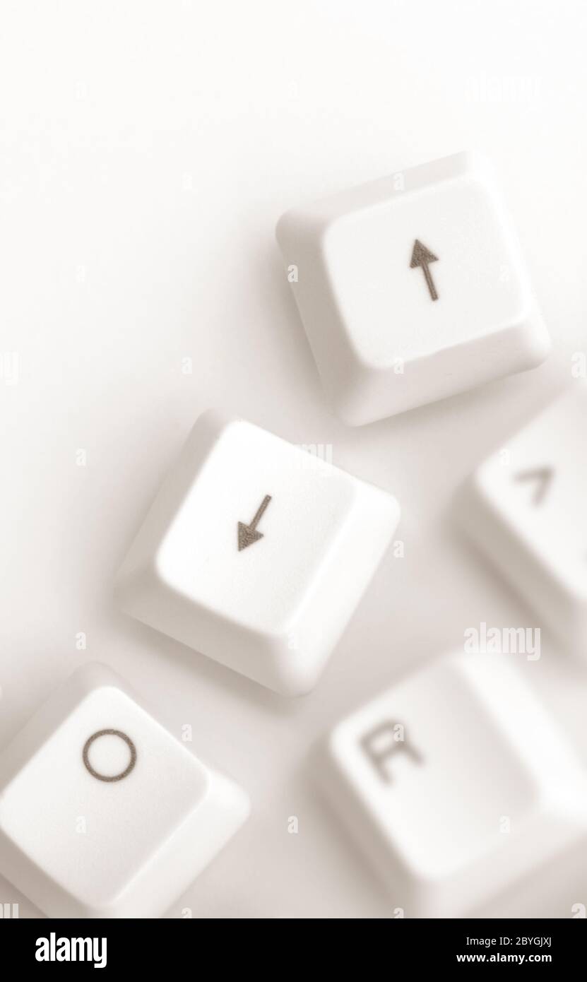 Computer keys Stock Photo