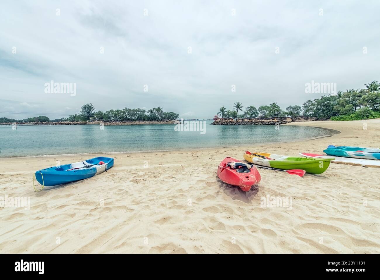 Siloso Beach Resort Singapore High Resolution Stock Photography And Images Alamy