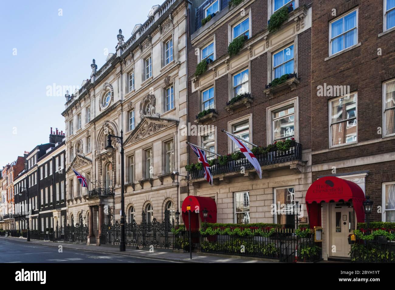 England, London, Westminster, Mayfair, Charles Street Stock Photo Alamy
