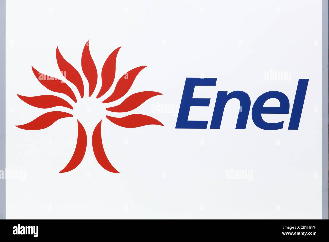 Enel logo hi-res stock photography and images - Alamy