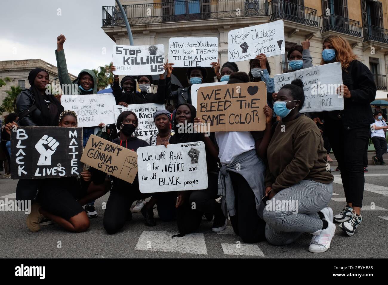 Blm Rally Black lives matter protest us 2020 hi-res stock photography and images ...
