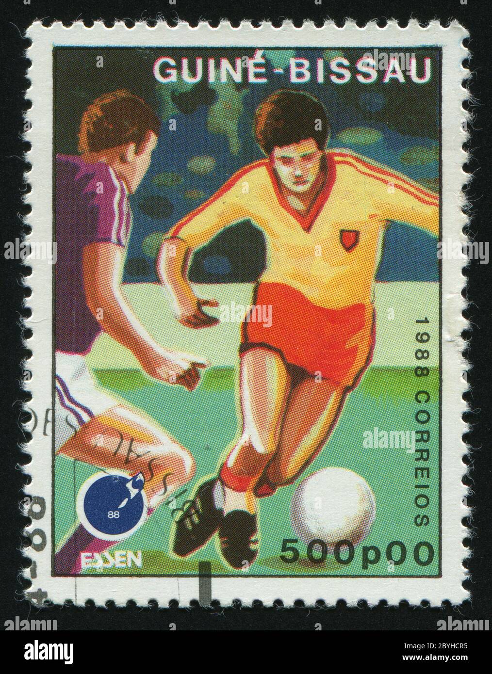GUINEABISSAU CIRCA 1988 stamp printed by Guinea Bissau, shows