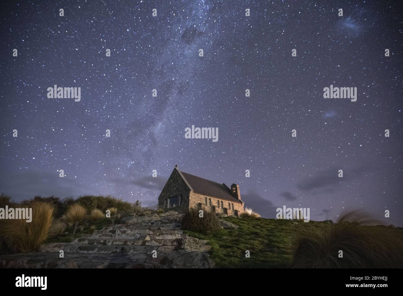 The milky way in Tekapo New Zealand Stock Photo - Alamy