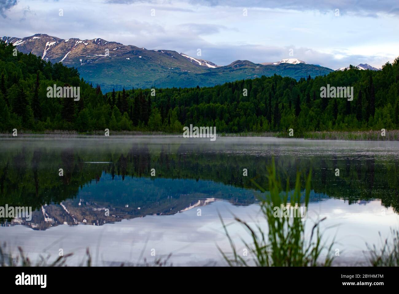Alaska six mile lake hi-res stock photography and images - Alamy