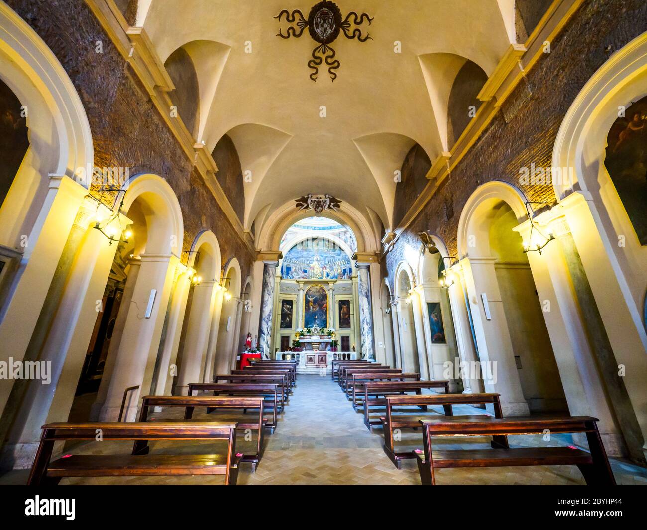 Basilica di Santa Pudenziana - Rome, Italy Stock Photo - Alamy