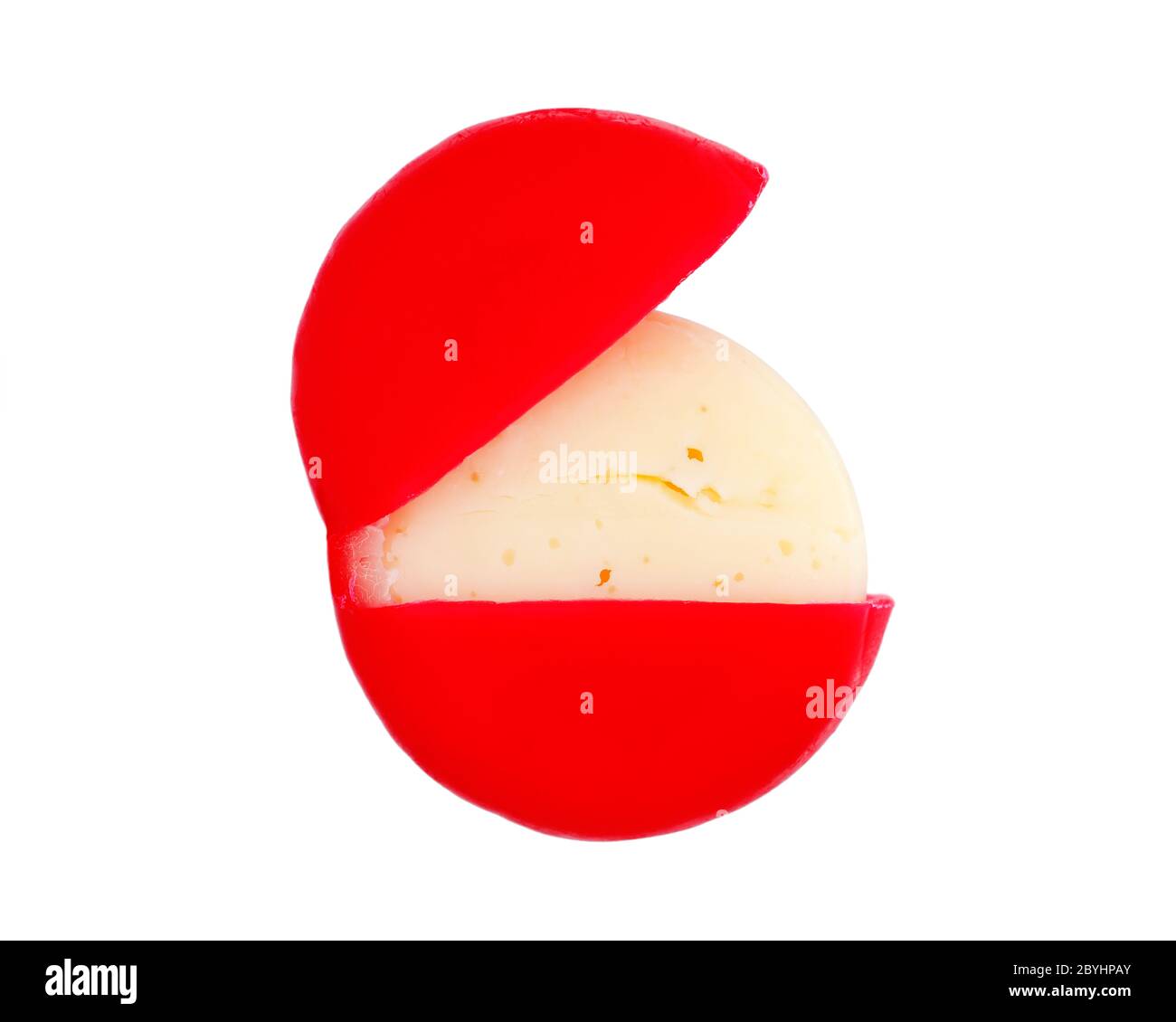 Babybel Cheese Snack Stock Photo