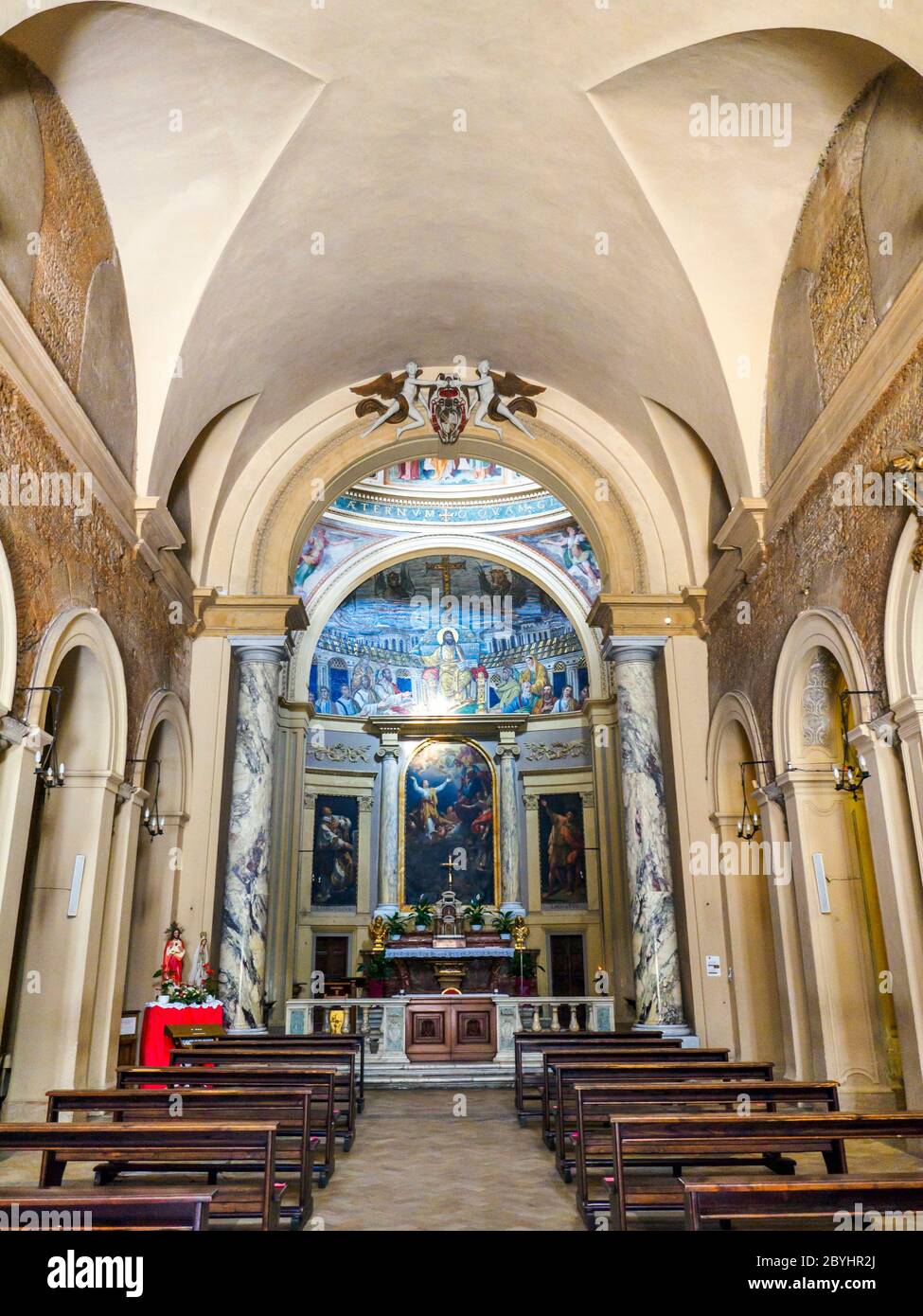 Basilica di Santa Pudenziana - Rome, Italy Stock Photo - Alamy
