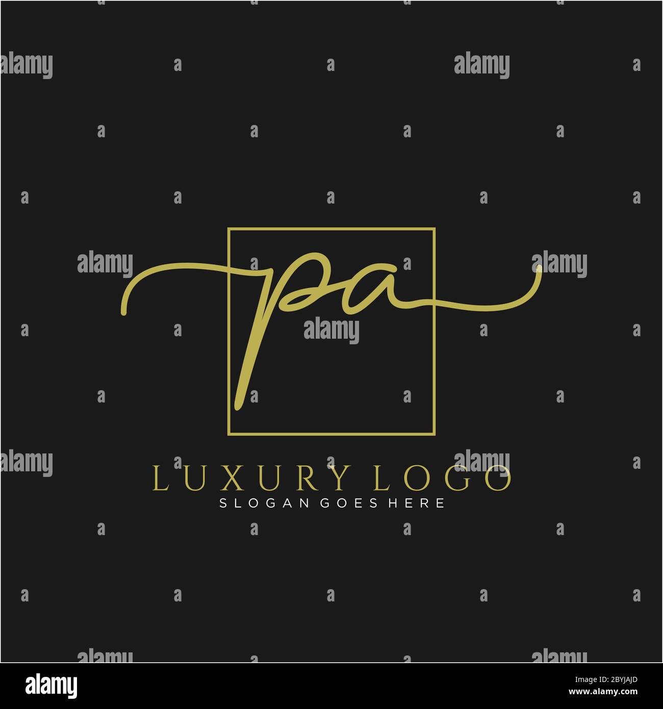 Pa Using Logo Pa vector vectors hi-res stock photography and images - Alamy