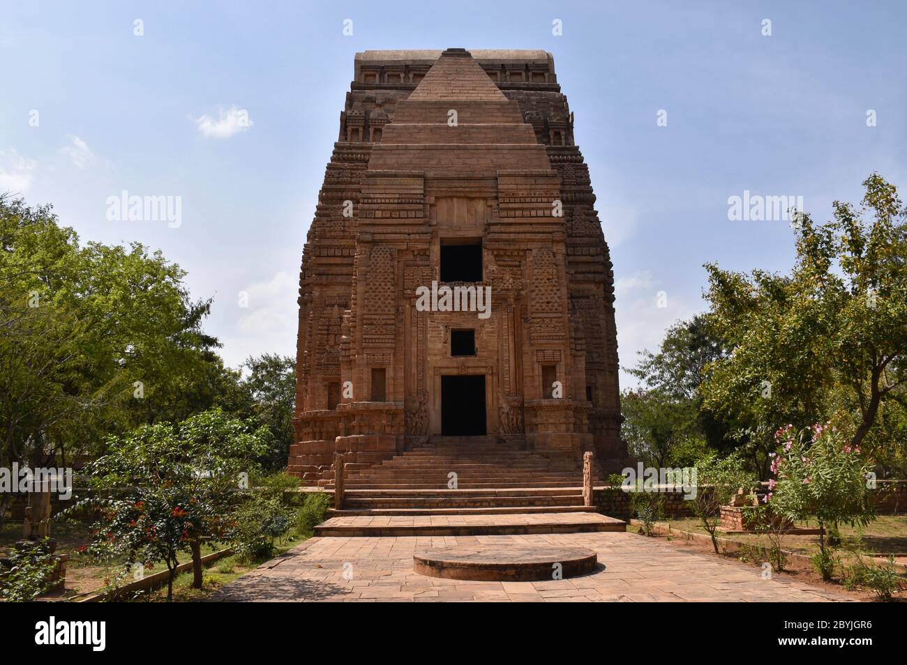 Gwalior, Madhya Pradesh/India : March 15, 2020 - Teli ka Mandir or Temple Stock Photo