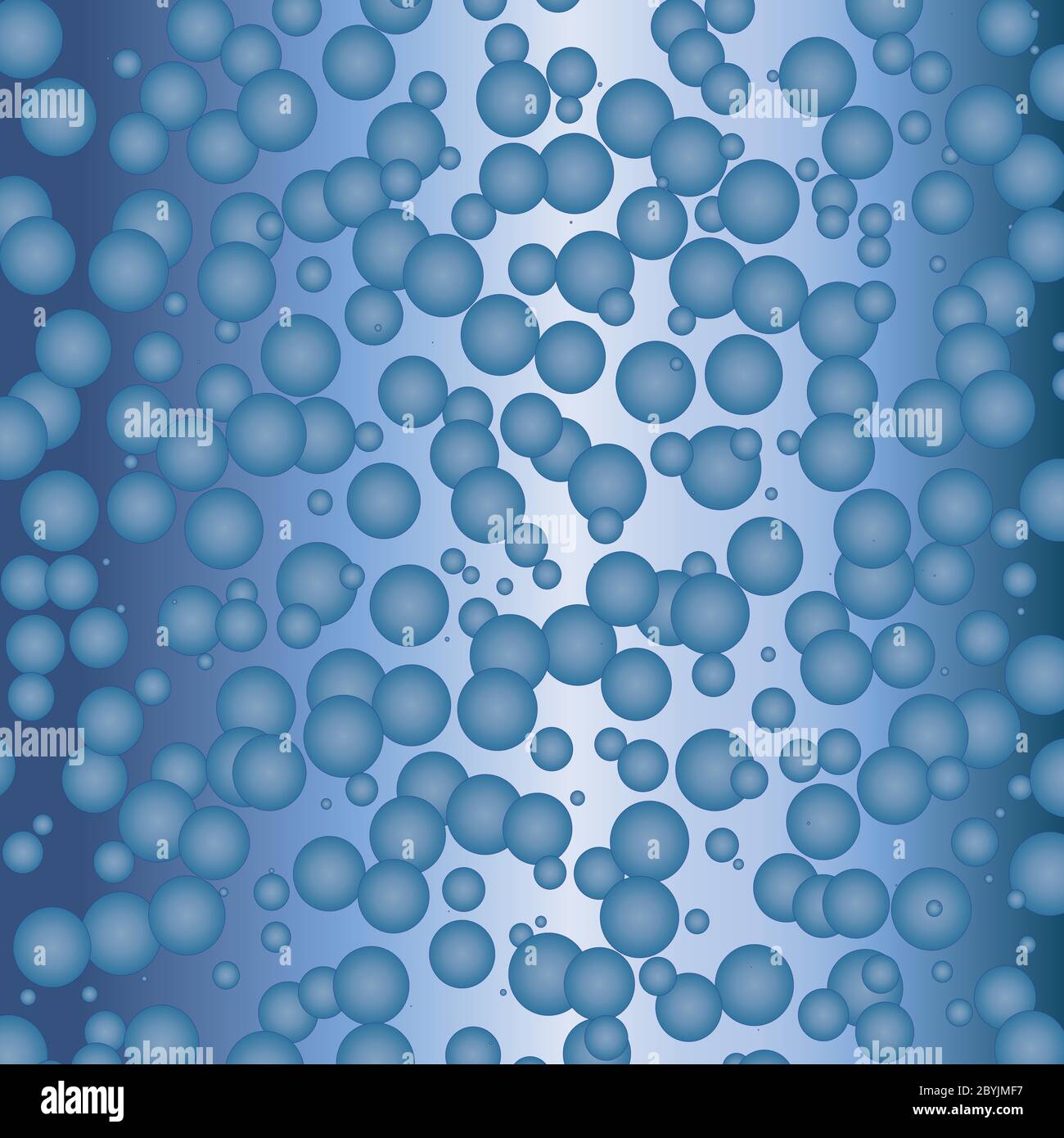 bubbles on blue background Stock Vector Image & Art - Alamy