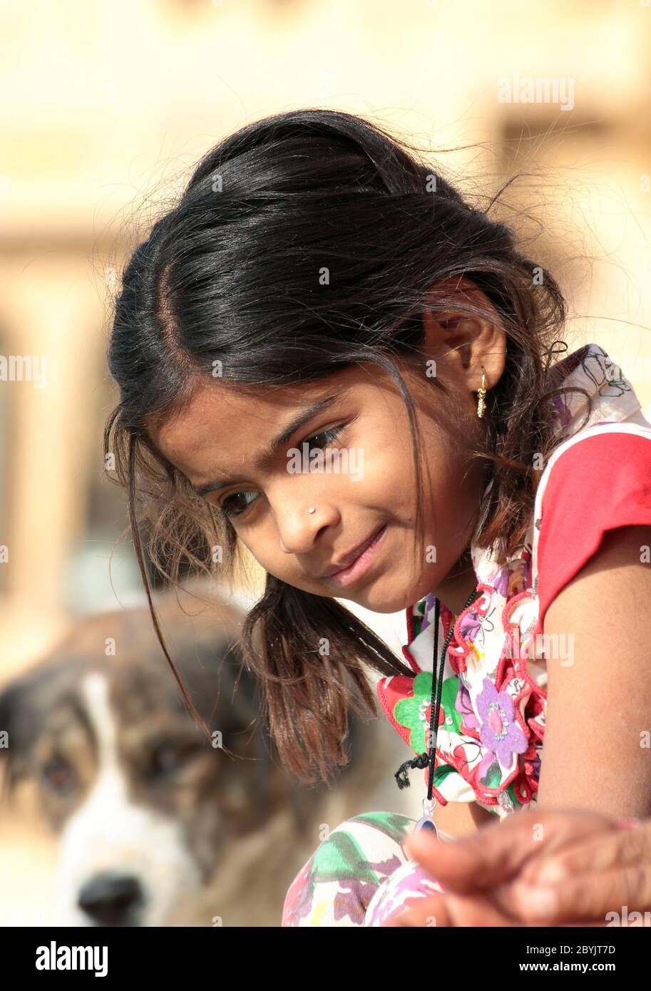 Indian ten year old girl hi-res stock photography and images - Alamy