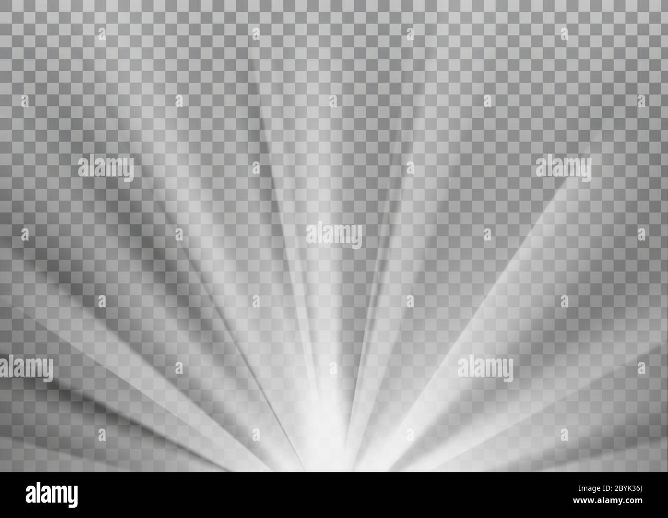 White colored rays with color spectrum flare Stock Vector Image & Art ...