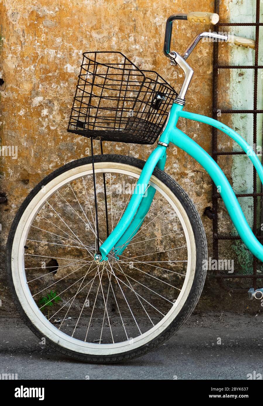 Pastel blue bicycle hi-res stock photography and images - Alamy