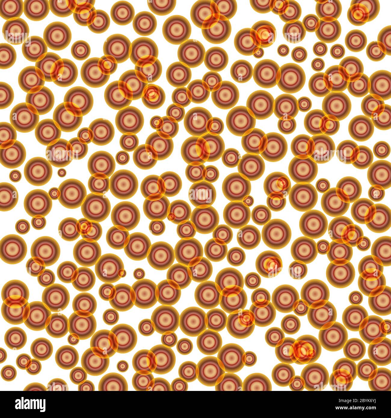 Abstract circles in orange on Stock Vector Images - Alamy