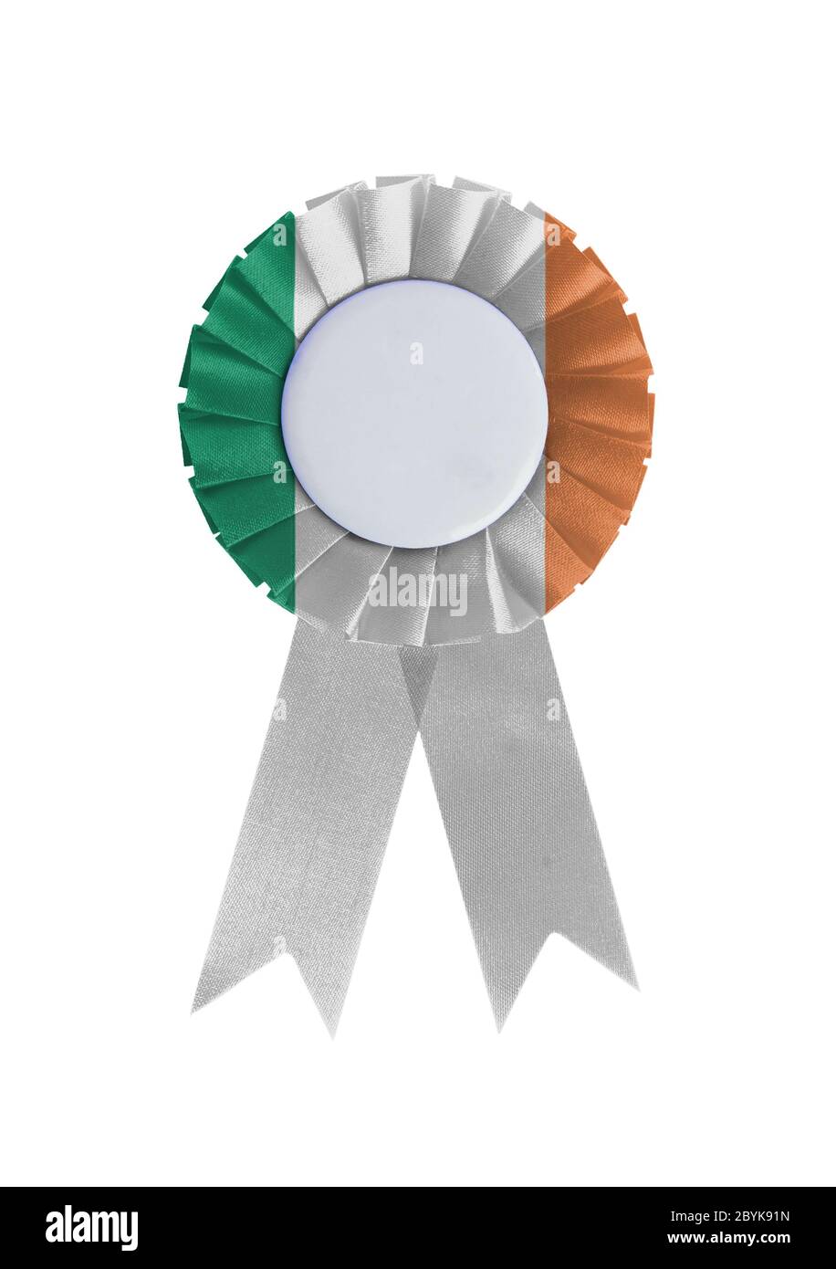 Award ribbon isolated on a white background Stock Photo - Alamy