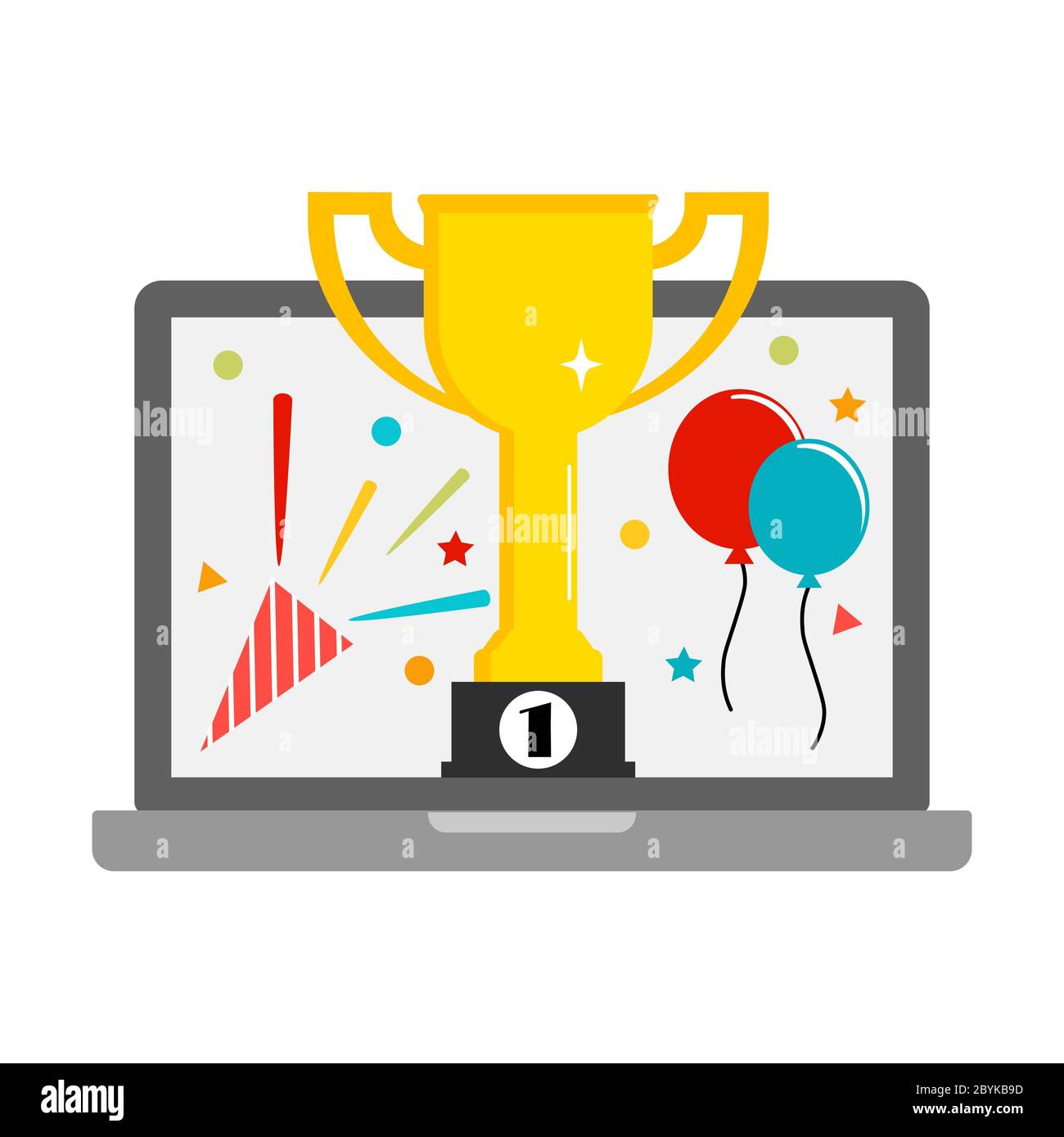 Online award goal achievement Cut Out Stock Images Pictures Alamy
